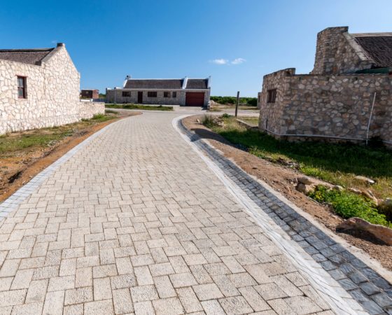Custom concrete paving for roads