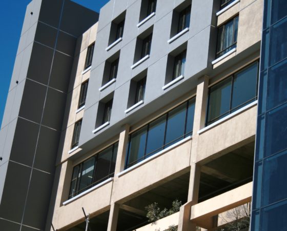 Grobuild customised window sills for a hotel