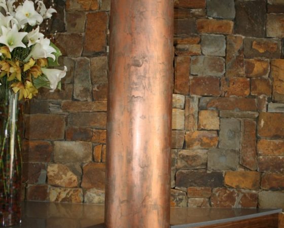 Grobuild column cladding for hotel