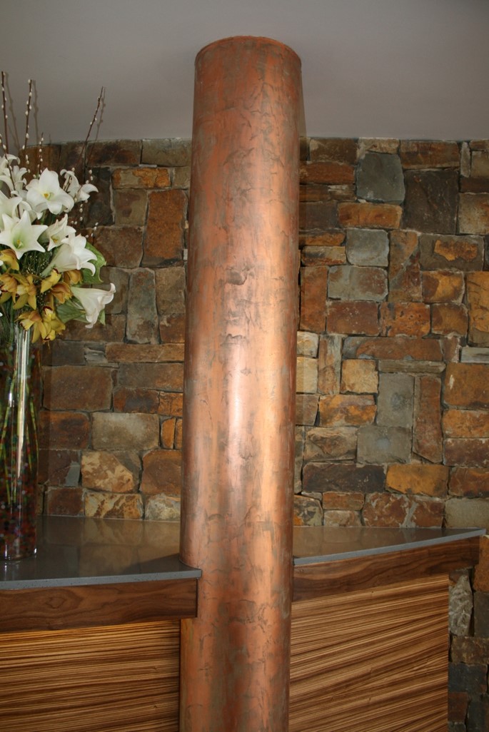 Grobuild column cladding for hotel