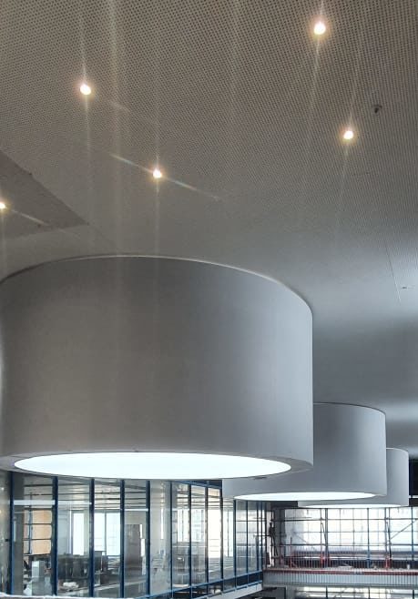 Grobuild supplied the lightweight light shaft drums to The Ridge at V&A Waterfront