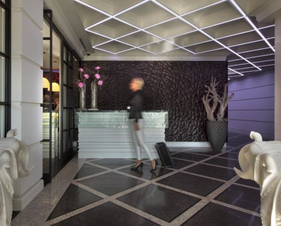 Custom entry ceiling from Grobuild supplier Orac