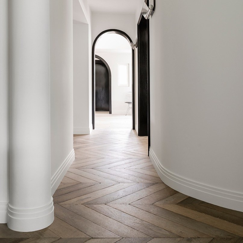 Grobuild skirting customised and curved for all commercial and residential spaces